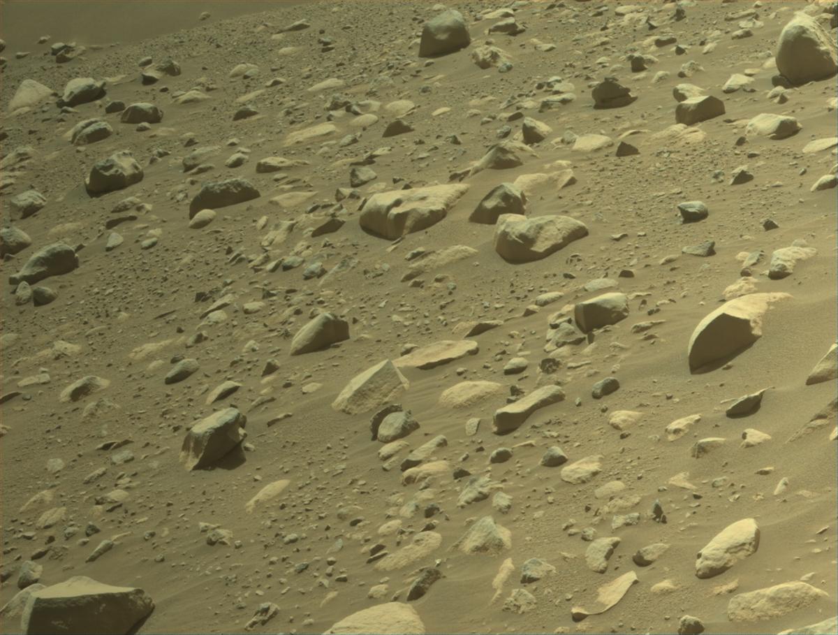 This image was taken by NAVCAM_RIGHT onboard NASA's Mars rover Perseverance on Sol 868