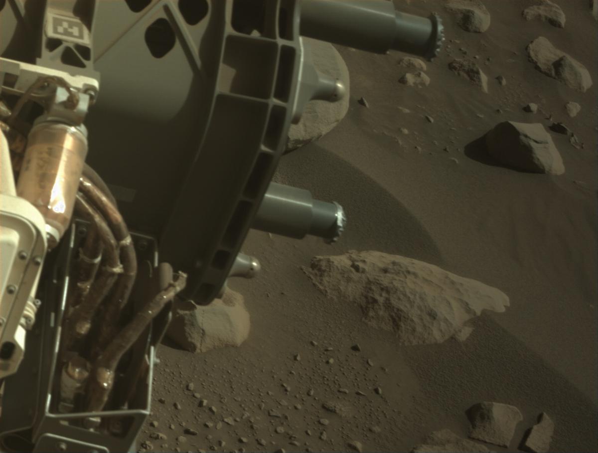 This image was taken by NAVCAM_RIGHT onboard NASA's Mars rover Perseverance on Sol 868