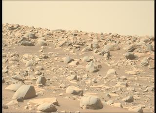 View image taken on Mars, Mars Perseverance Sol 868: Left Mastcam-Z Camera