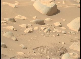 View image taken on Mars, Mars Perseverance Sol 868: Left Mastcam-Z Camera