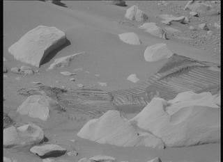 View image taken on Mars, Mars Perseverance Sol 868: Left Mastcam-Z Camera