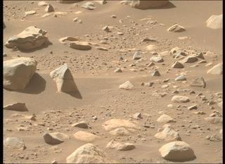 View image taken on Mars, Mars Perseverance Sol 868: Right Mastcam-Z Camera