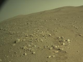 View image taken on Mars, Mars Perseverance Sol 870: Left Navigation Camera (Navcam)