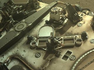 View image taken on Mars, Mars Perseverance Sol 870: Right Navigation Camera (Navcam)