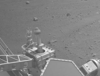 View image taken on Mars, Mars Perseverance Sol 871: Left Navigation Camera (Navcam)