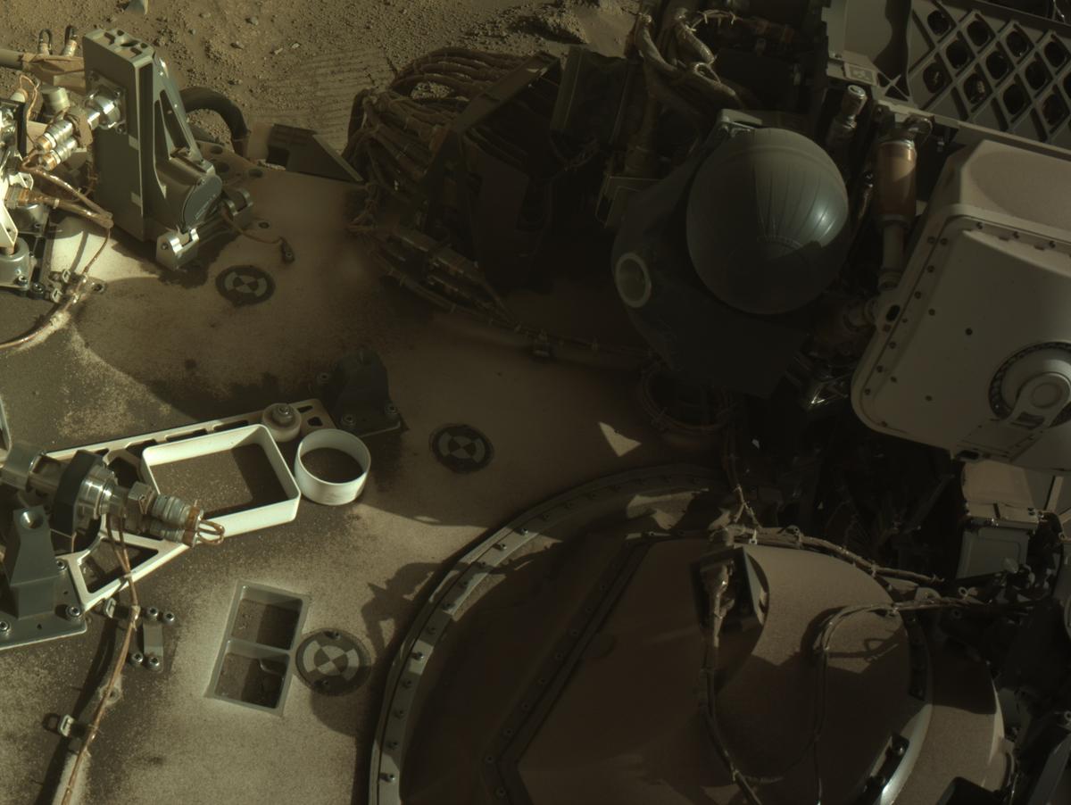 This image was taken by NAVCAM_LEFT onboard NASA's Mars rover Perseverance on Sol 871