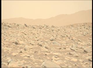 View image taken on Mars, Mars Perseverance Sol 871: Left Mastcam-Z Camera