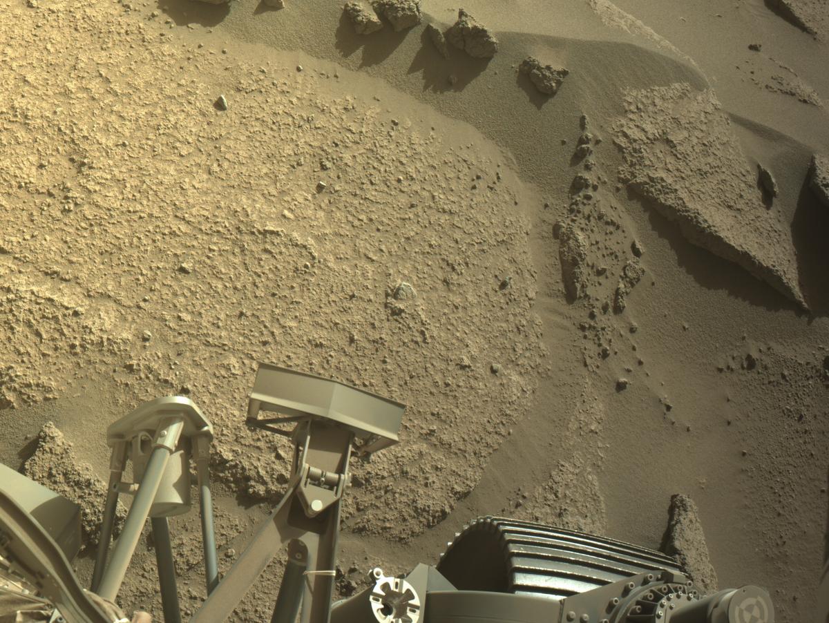 This image was taken by NAVCAM_LEFT onboard NASA's Mars rover Perseverance on Sol 874