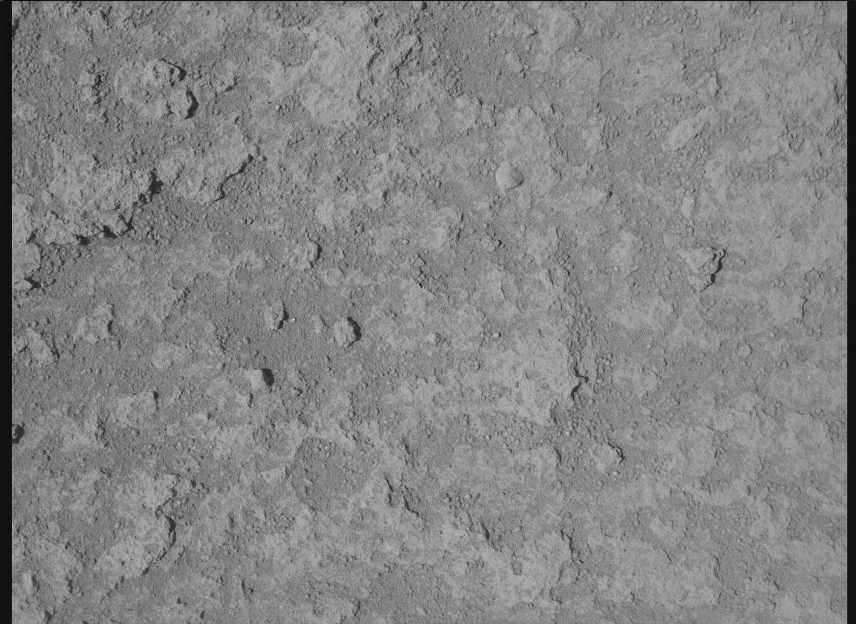 This image was taken by SHERLOC_WATSON onboard NASA's Mars rover Perseverance on Sol 874