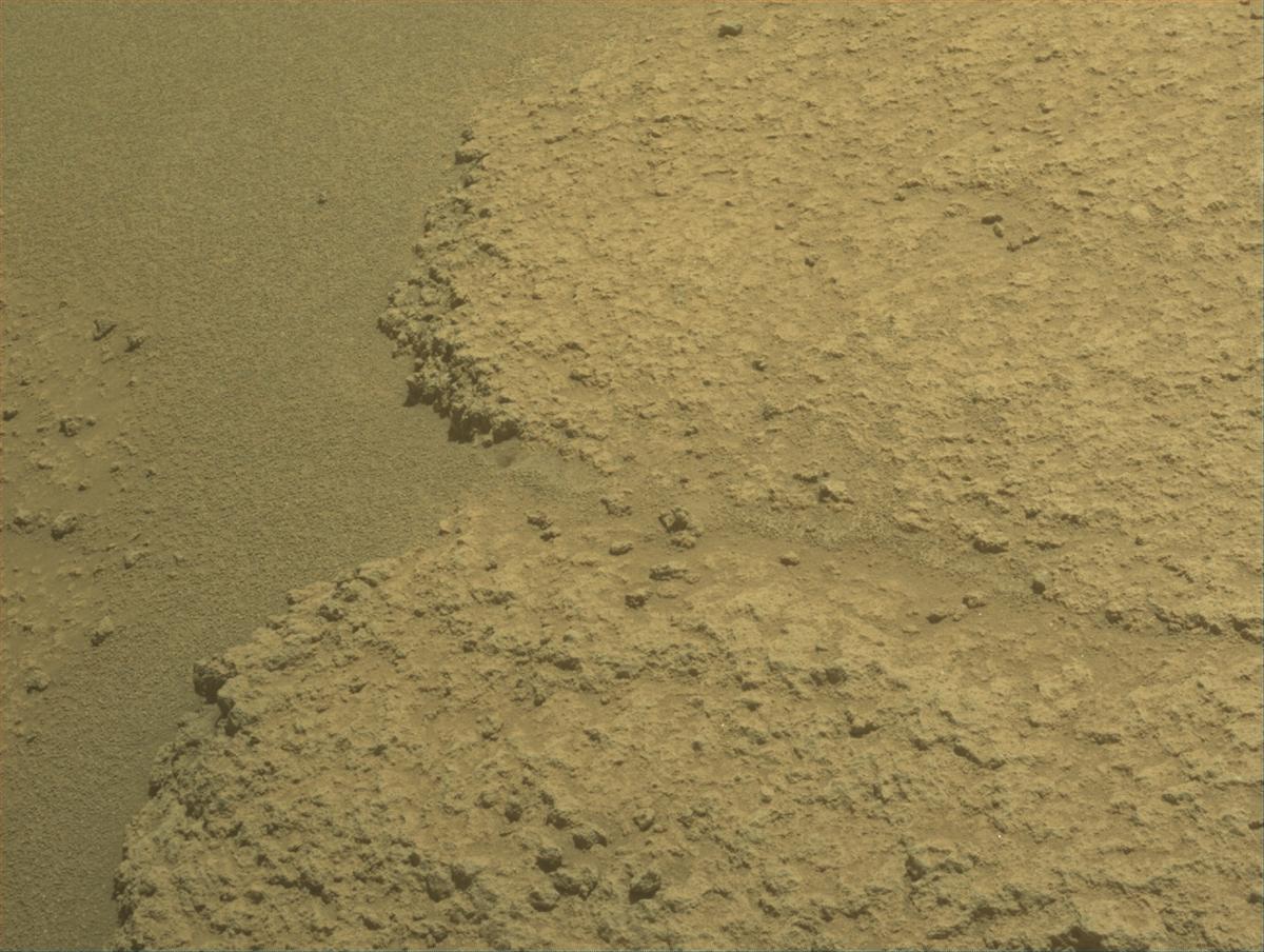 This image was taken by FRONT_HAZCAM_LEFT_A onboard NASA's Mars rover Perseverance on Sol 877