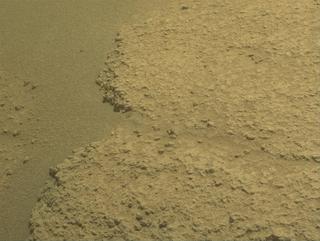 View image taken on Mars, Mars Perseverance Sol 877: Front Left Hazard Avoidance Camera (Hazcam)