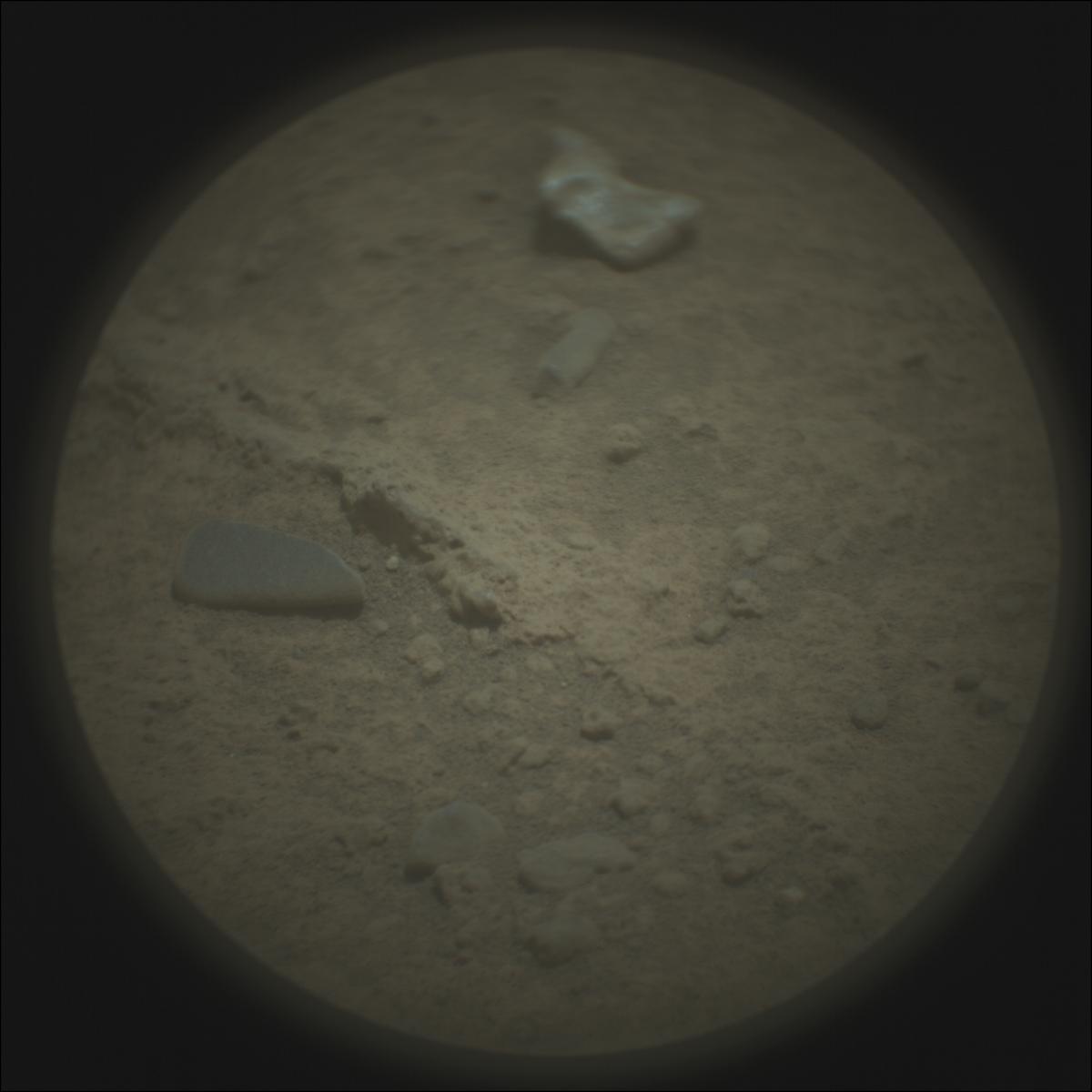This image was taken by SUPERCAM_RMI onboard NASA's Mars rover Perseverance on Sol 878