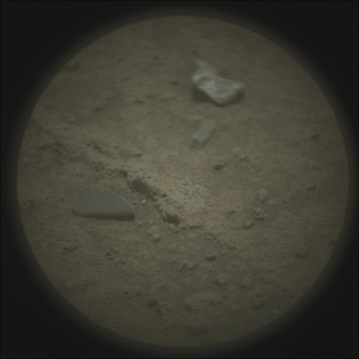 This image was taken by SUPERCAM_RMI onboard NASA's Mars rover Perseverance on Sol 878