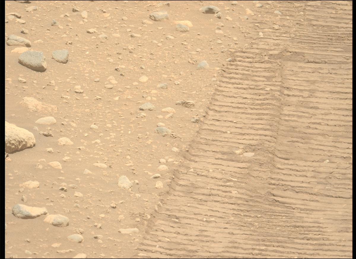 This image was taken by MCZ_LEFT onboard NASA's Mars rover Perseverance on Sol 878