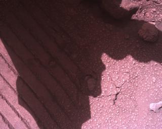 View image taken on Mars, Mars Perseverance Sol 881: Rover Down-Look Camera