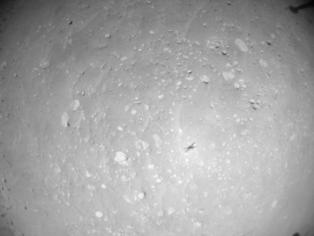 This image was taken by HELI_NAV onboard NASA's Mars rover Perseverance on Sol 881