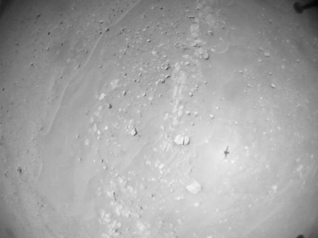 This image was taken by HELI_NAV onboard NASA's Mars rover Perseverance on Sol 881