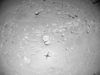 View image taken on Mars, Mars Helicopter Sol 881: Navigation Camera