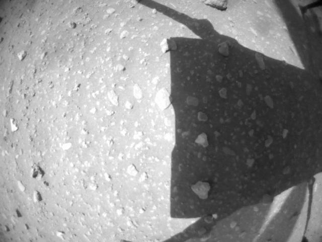 This image was taken by HELI_NAV onboard NASA's Mars rover Perseverance on Sol 881