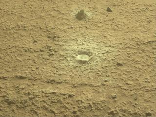 View image taken on Mars, Mars Perseverance Sol 882: Front Right Hazard Avoidance Camera (Hazcam)