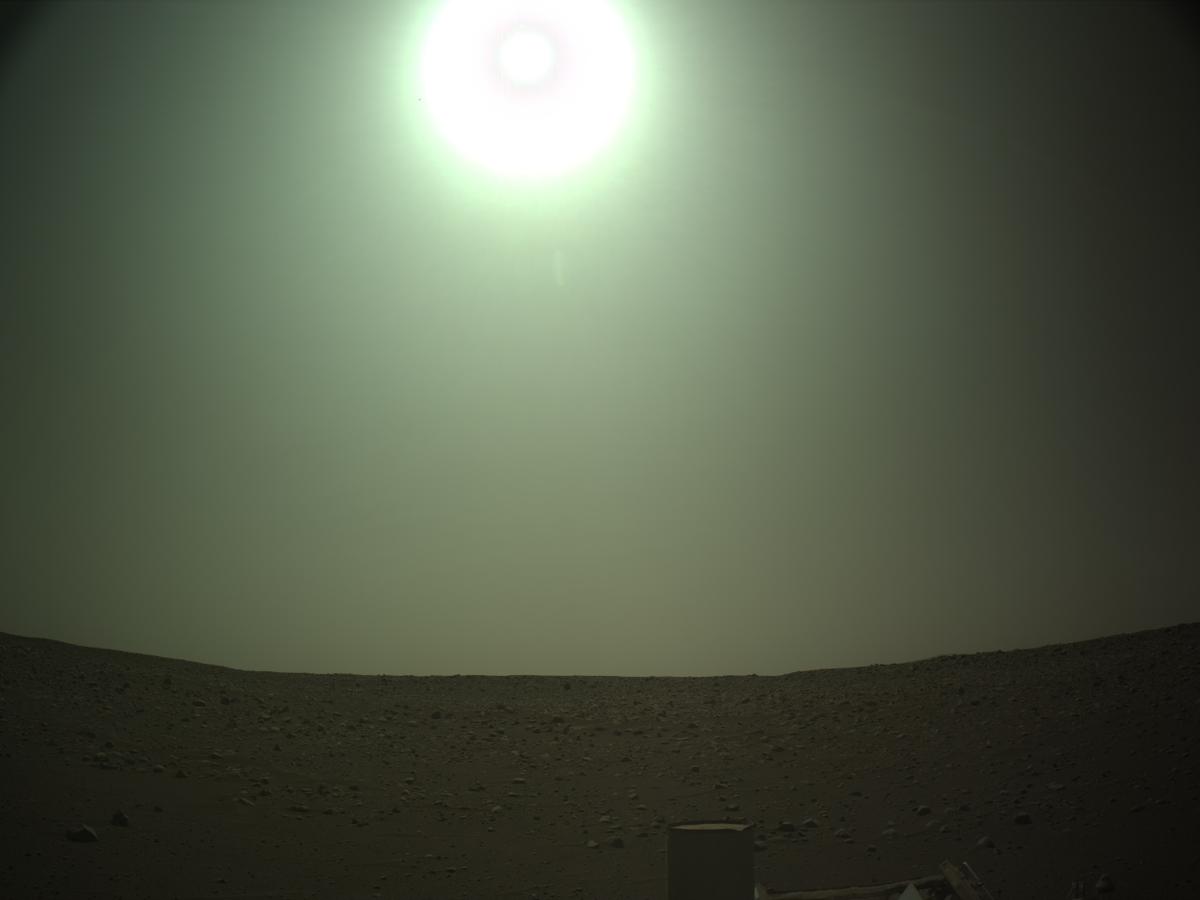 This image was taken by NAVCAM_LEFT onboard NASA's Mars rover Perseverance on Sol 883