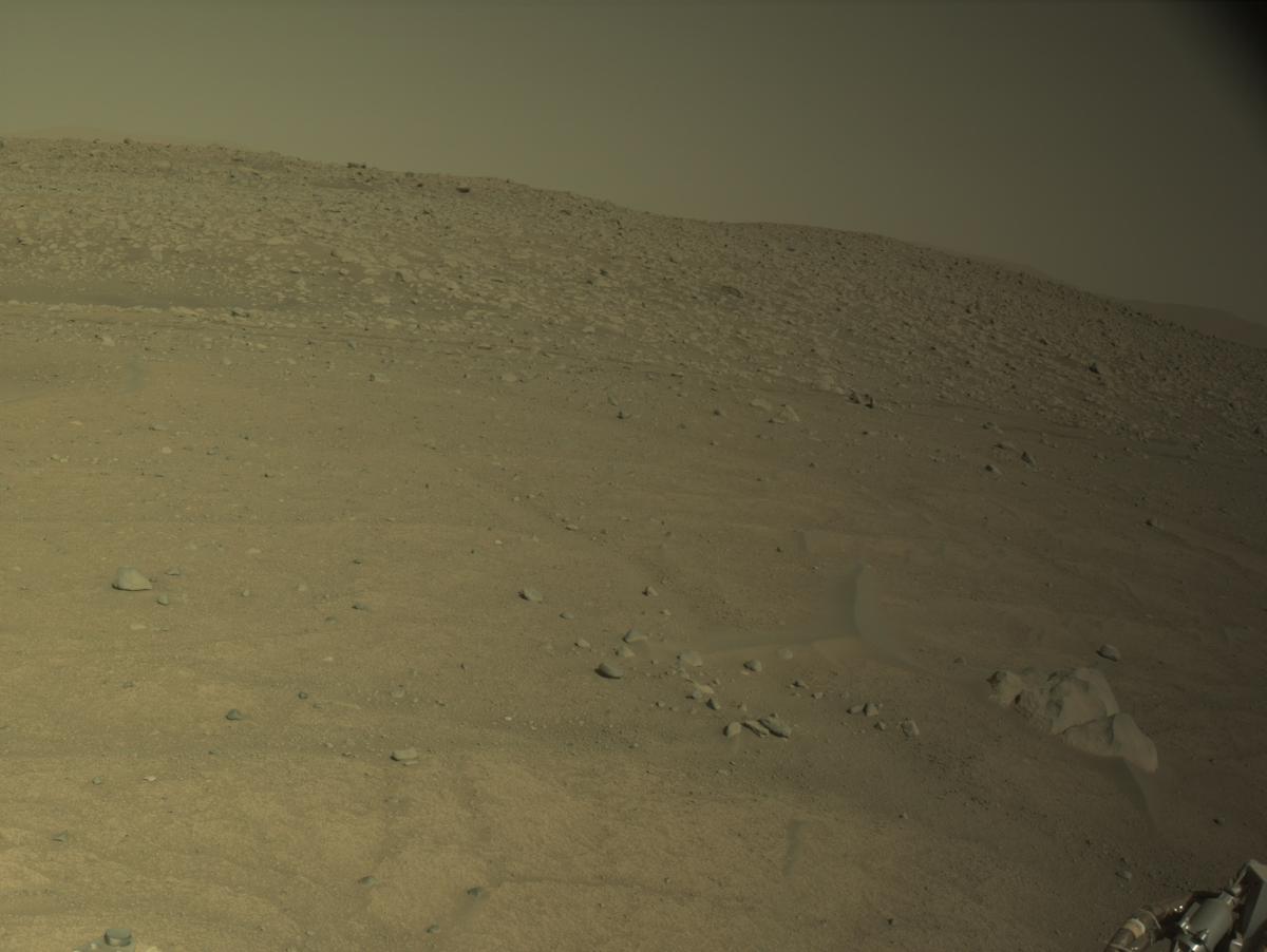 This image was taken by NAVCAM_LEFT onboard NASA's Mars rover Perseverance on Sol 884