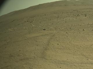 View image taken on Mars, Mars Perseverance Sol 884: Left Navigation Camera (Navcam)