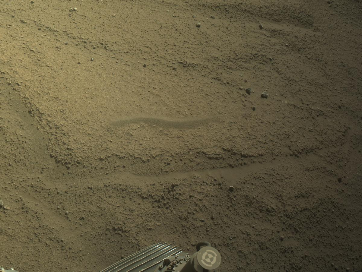 This image was taken by NAVCAM_LEFT onboard NASA's Mars rover Perseverance on Sol 884