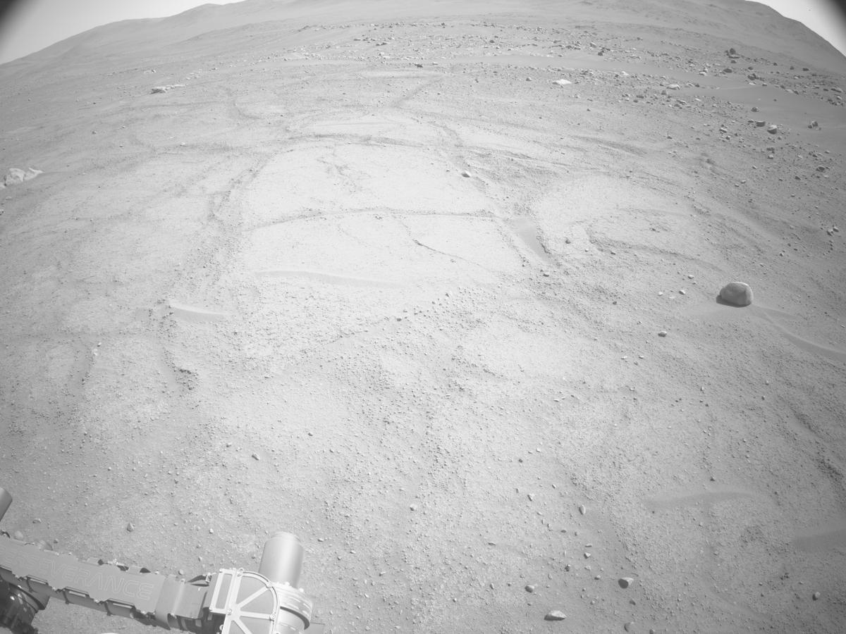 This image was taken by NAVCAM_RIGHT onboard NASA's Mars rover Perseverance on Sol 884