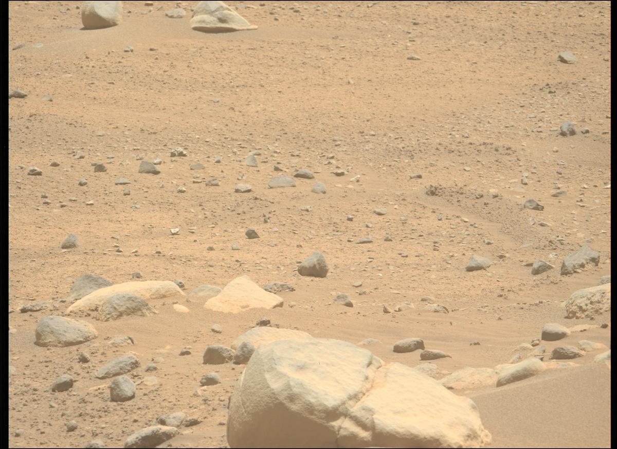 This image was taken by MCZ_LEFT onboard NASA's Mars rover Perseverance on Sol 884