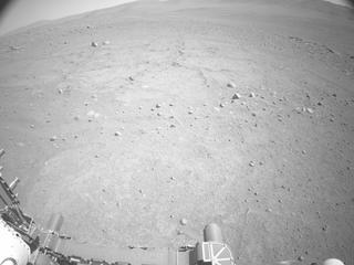 View image taken on Mars, Mars Perseverance Sol 885: Left Navigation Camera (Navcam)
