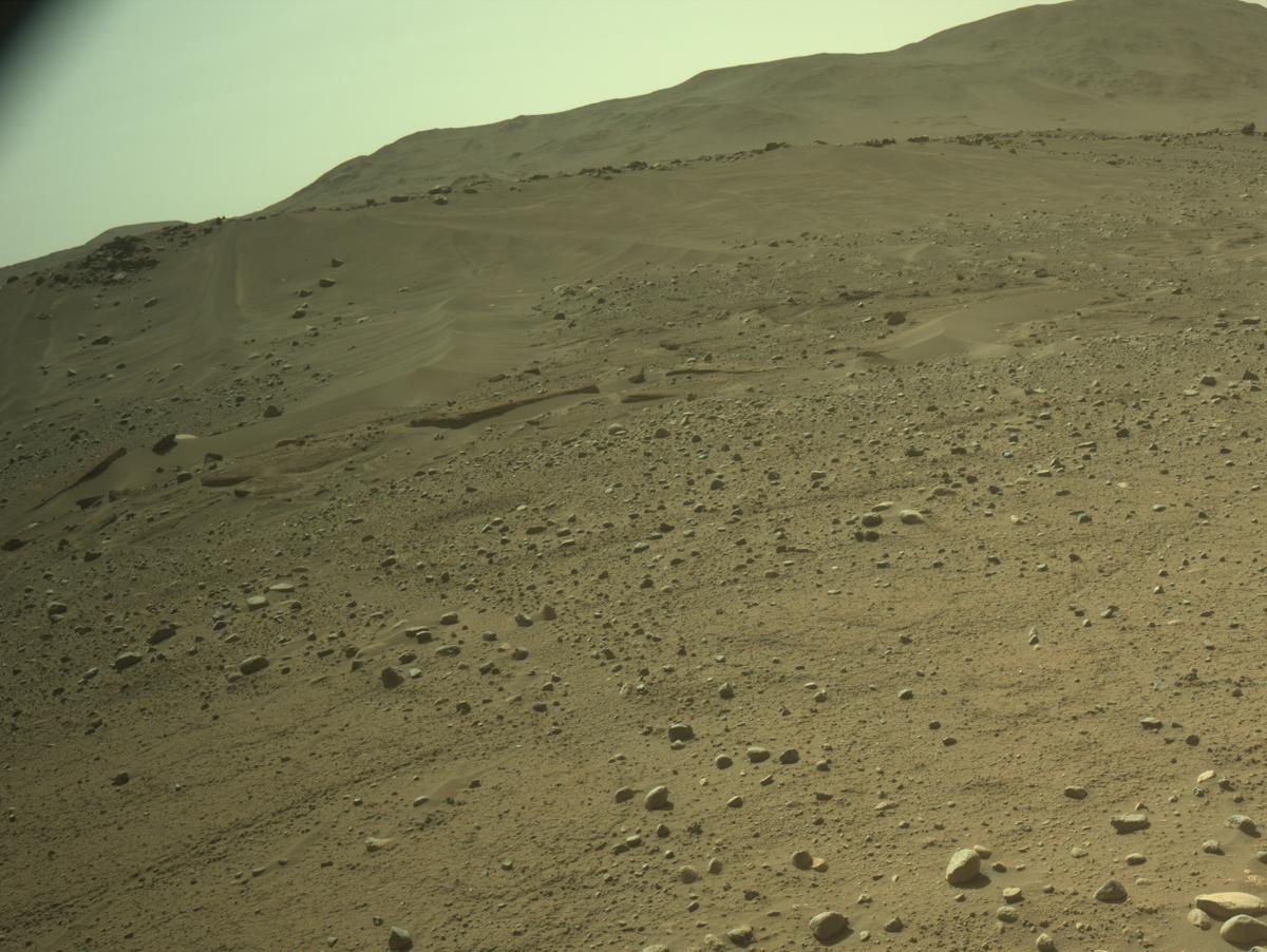 This image was taken by NAVCAM_RIGHT onboard NASA's Mars rover Perseverance on Sol 885