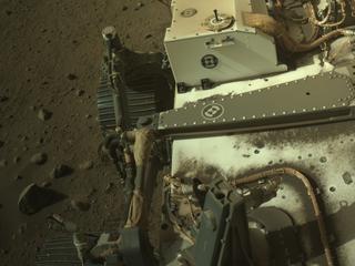 View image taken on Mars, Mars Perseverance Sol 885: Right Navigation Camera (Navcam)