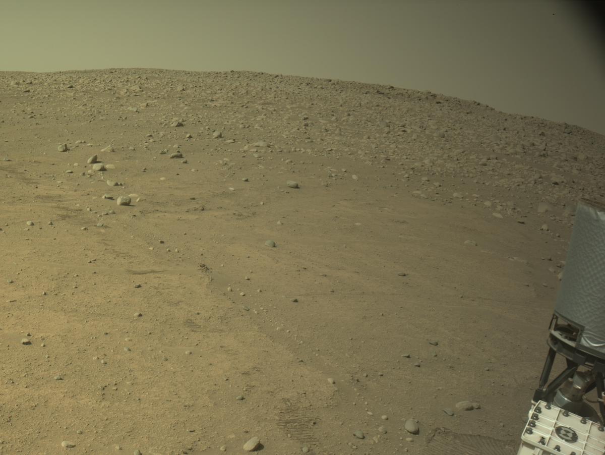 This image was taken by NAVCAM_RIGHT onboard NASA's Mars rover Perseverance on Sol 886