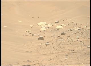 View image taken on Mars, Mars Perseverance Sol 886: Left Mastcam-Z Camera