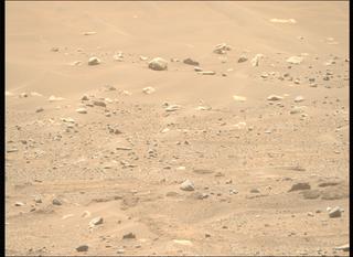 View image taken on Mars, Mars Perseverance Sol 886: Right Mastcam-Z Camera