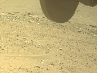View image taken on Mars, Mars Perseverance Sol 887: Front Right Hazard Avoidance Camera (Hazcam)