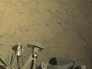 View image taken on Mars, Mars Perseverance Sol 887: Left Navigation Camera (Navcam)