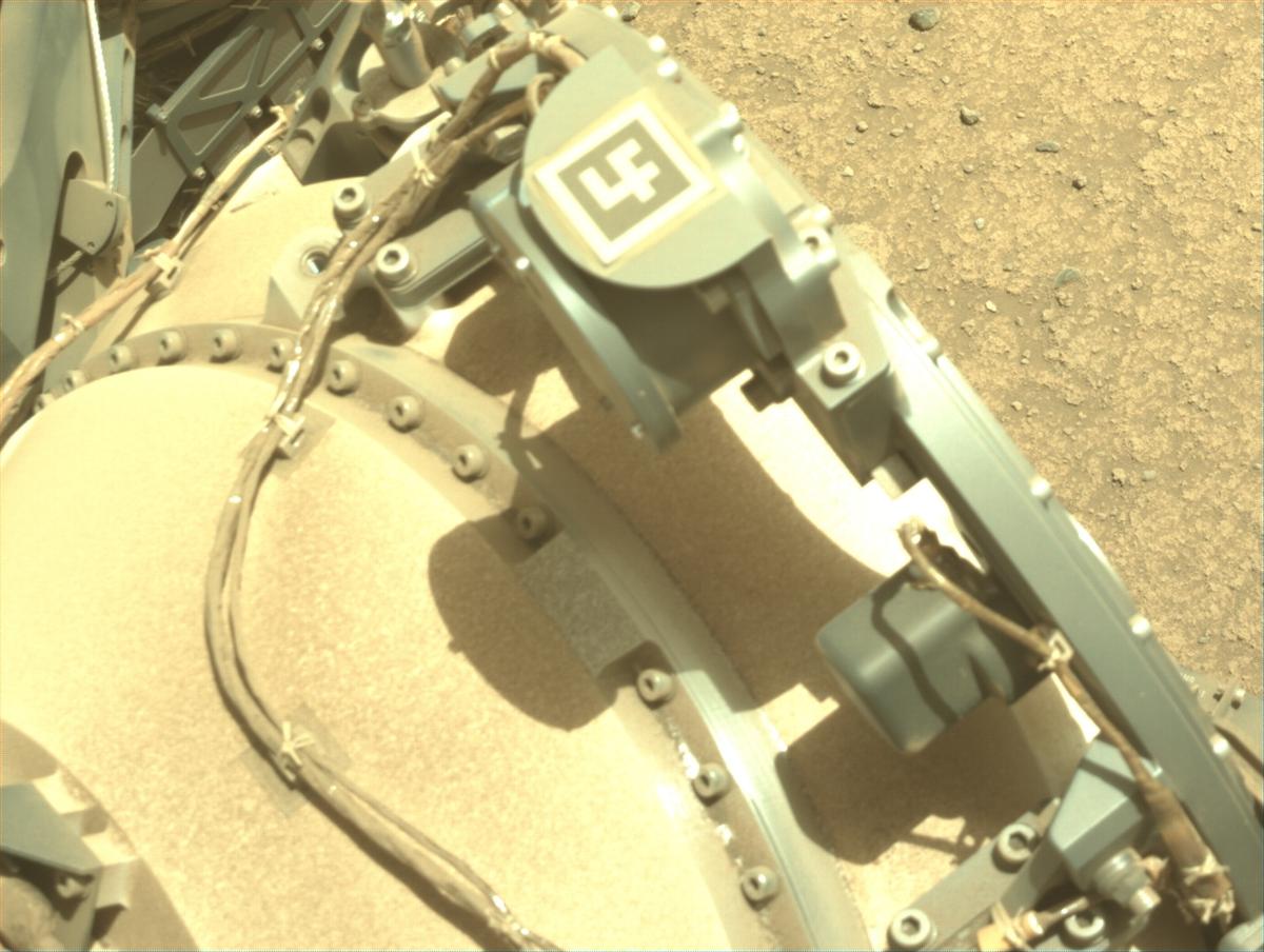 This image was taken by NAVCAM_LEFT onboard NASA's Mars rover Perseverance on Sol 887