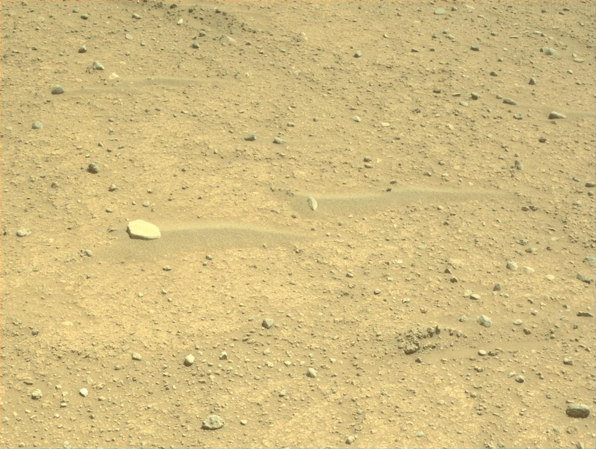 This image was taken by NAVCAM_RIGHT onboard NASA's Mars rover Perseverance on Sol 887