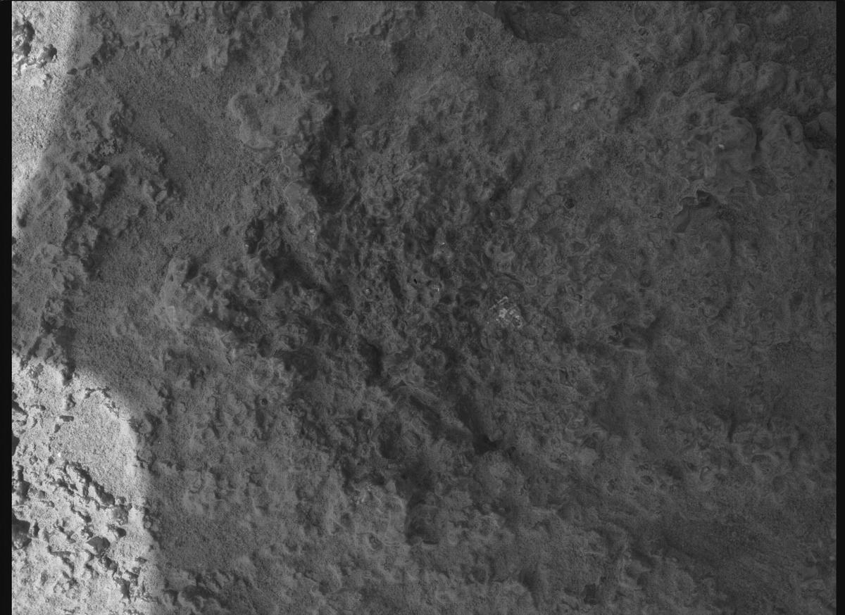 This image was taken by SHERLOC_WATSON onboard NASA's Mars rover Perseverance on Sol 887