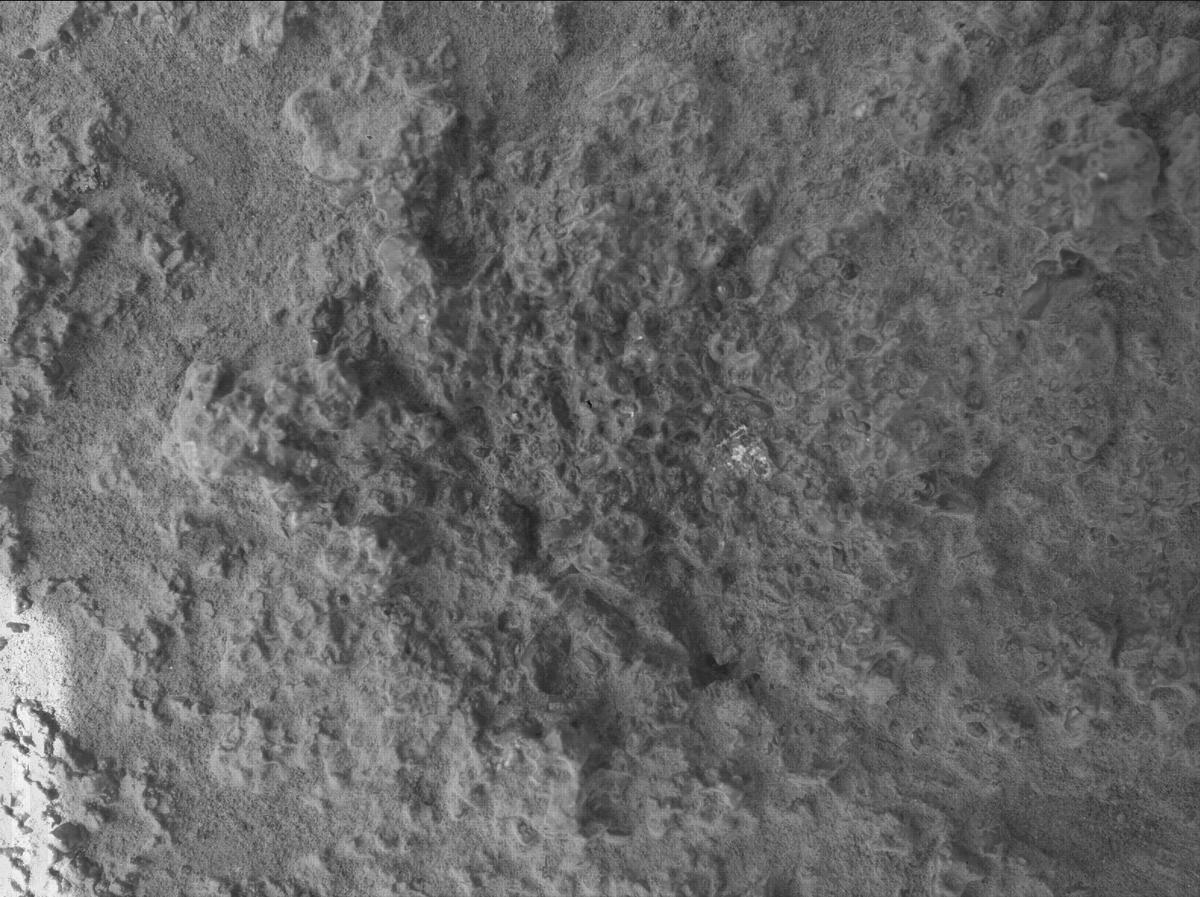 This image was taken by SHERLOC_WATSON onboard NASA's Mars rover Perseverance on Sol 887