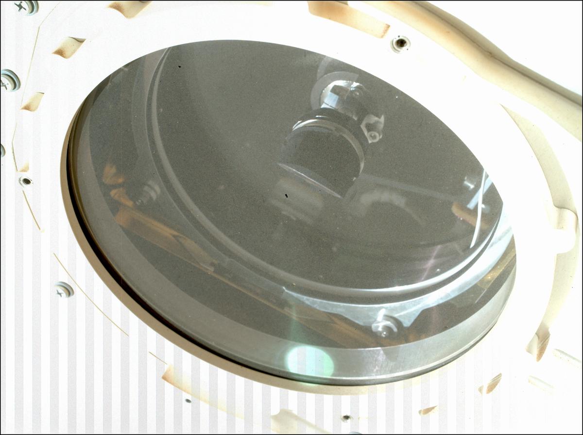 This image was taken by SHERLOC_WATSON onboard NASA's Mars rover Perseverance on Sol 894