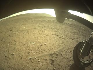 View image taken on Mars, Mars Perseverance Sol 895: Front Right Hazard Avoidance Camera (Hazcam)