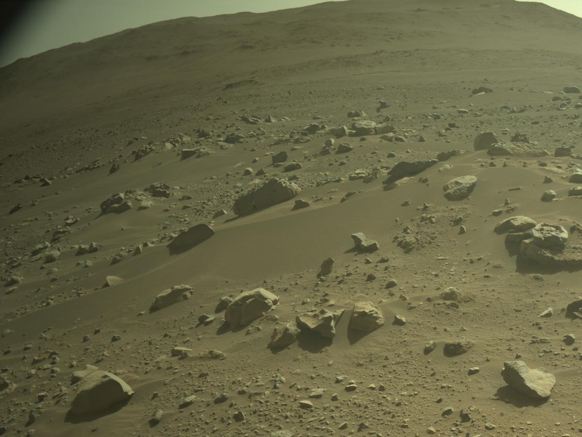 This image was taken by NAVCAM_LEFT onboard NASA's Mars rover Perseverance on Sol 896