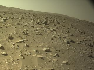 View image taken on Mars, Mars Perseverance Sol 896: Left Navigation Camera (Navcam)