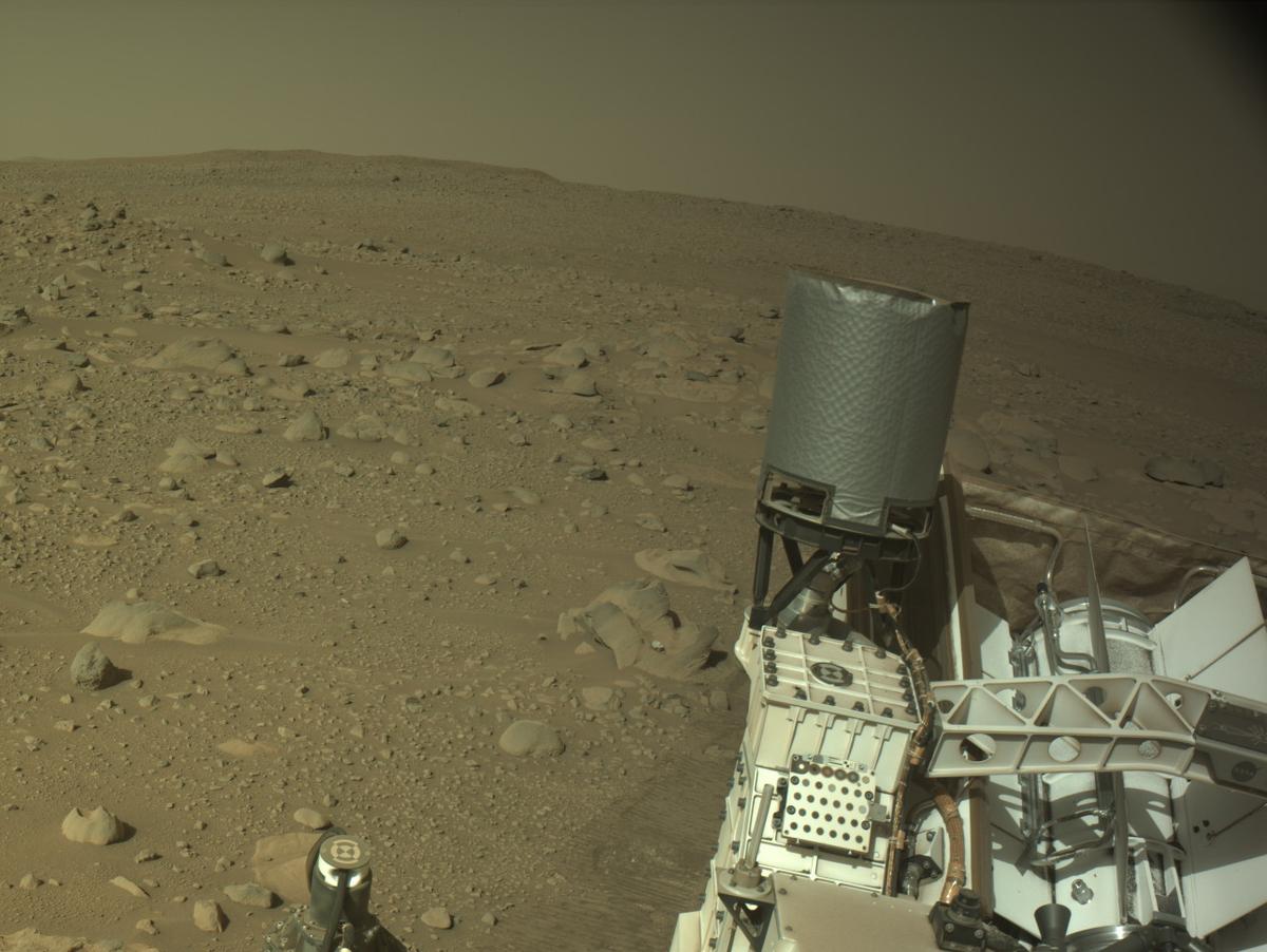 This image was taken by NAVCAM_LEFT onboard NASA's Mars rover Perseverance on Sol 896