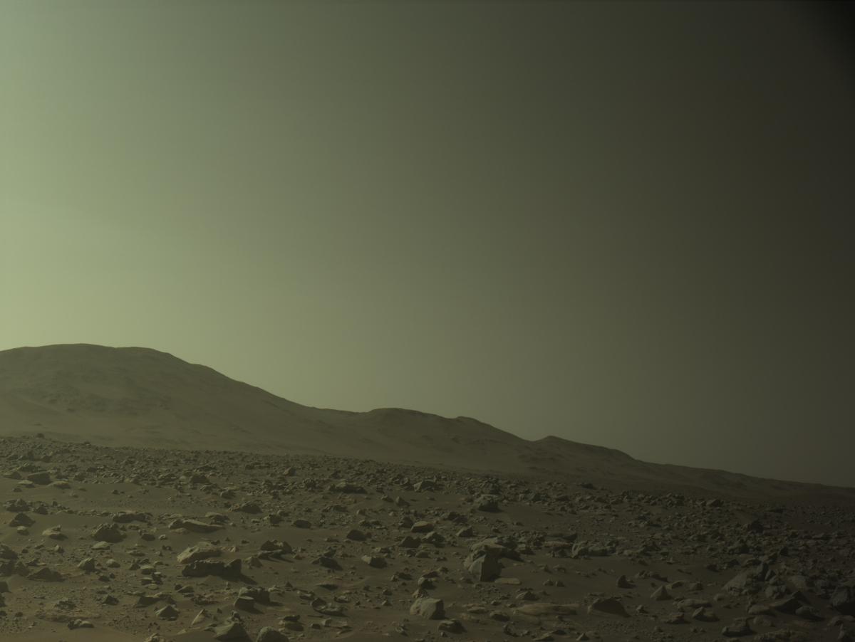 This image was taken by NAVCAM_LEFT onboard NASA's Mars rover Perseverance on Sol 896