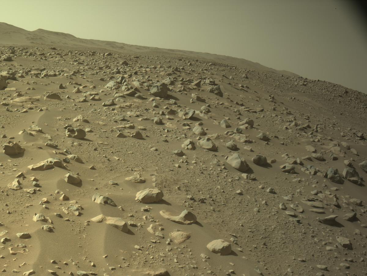 This image was taken by NAVCAM_RIGHT onboard NASA's Mars rover Perseverance on Sol 896