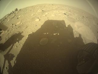 View image taken on Mars, Mars Perseverance Sol 896: Rear Right Hazard Avoidance Camera (Hazcam)
